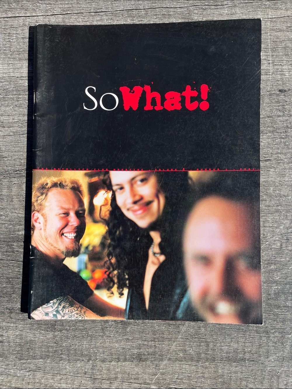 So What! Magazine - Metallica Special Issue (Black & white)